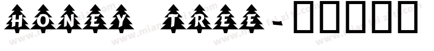 honey tree字体转换